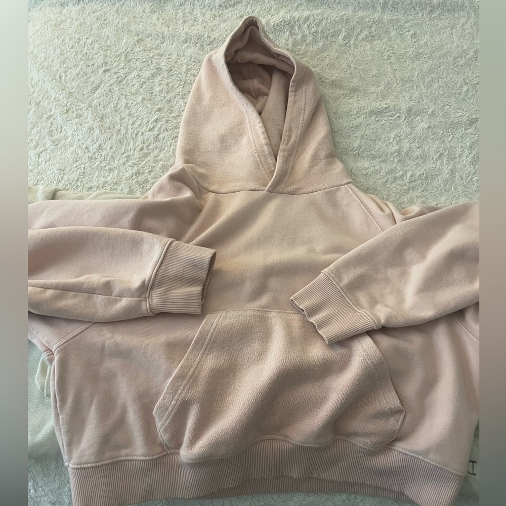 Aerie blush pink hoodie